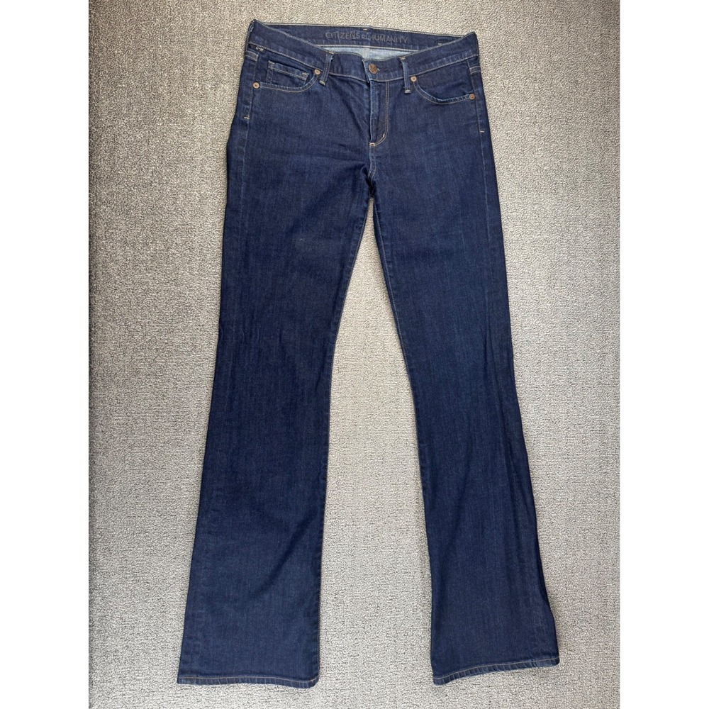 Citizens of Humanity Jeans Size 31 Indigo Amber Dark Wash Medium Rise Bootcut